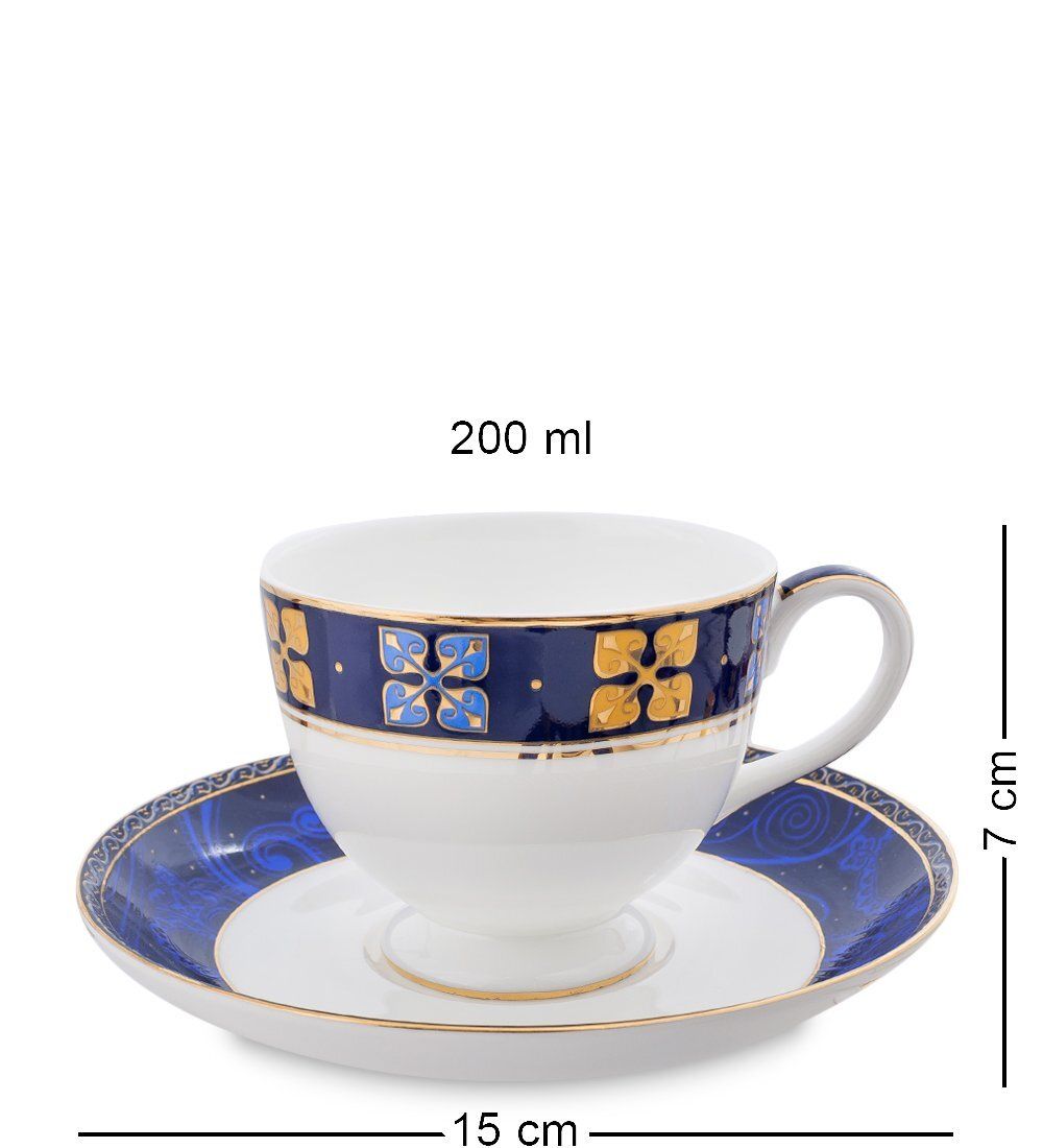 Pavone JK-200 Чайный набор на 6 перс. «Золотой Палермо» (Gold Palermo  )