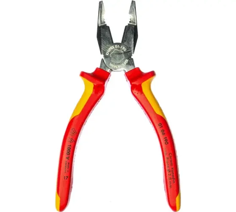 Плоскогубцы комбинированные KNIPEX KN-0106190