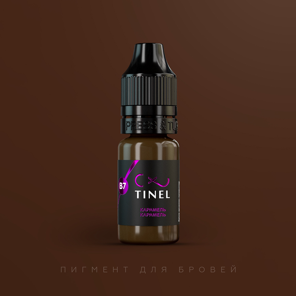 Купить пигмент для татуажа Tinel B7 Карамель