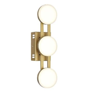 Настенный светильник LED 6W 4000K SL6610.201.03 золотистый Monro ST-Luce