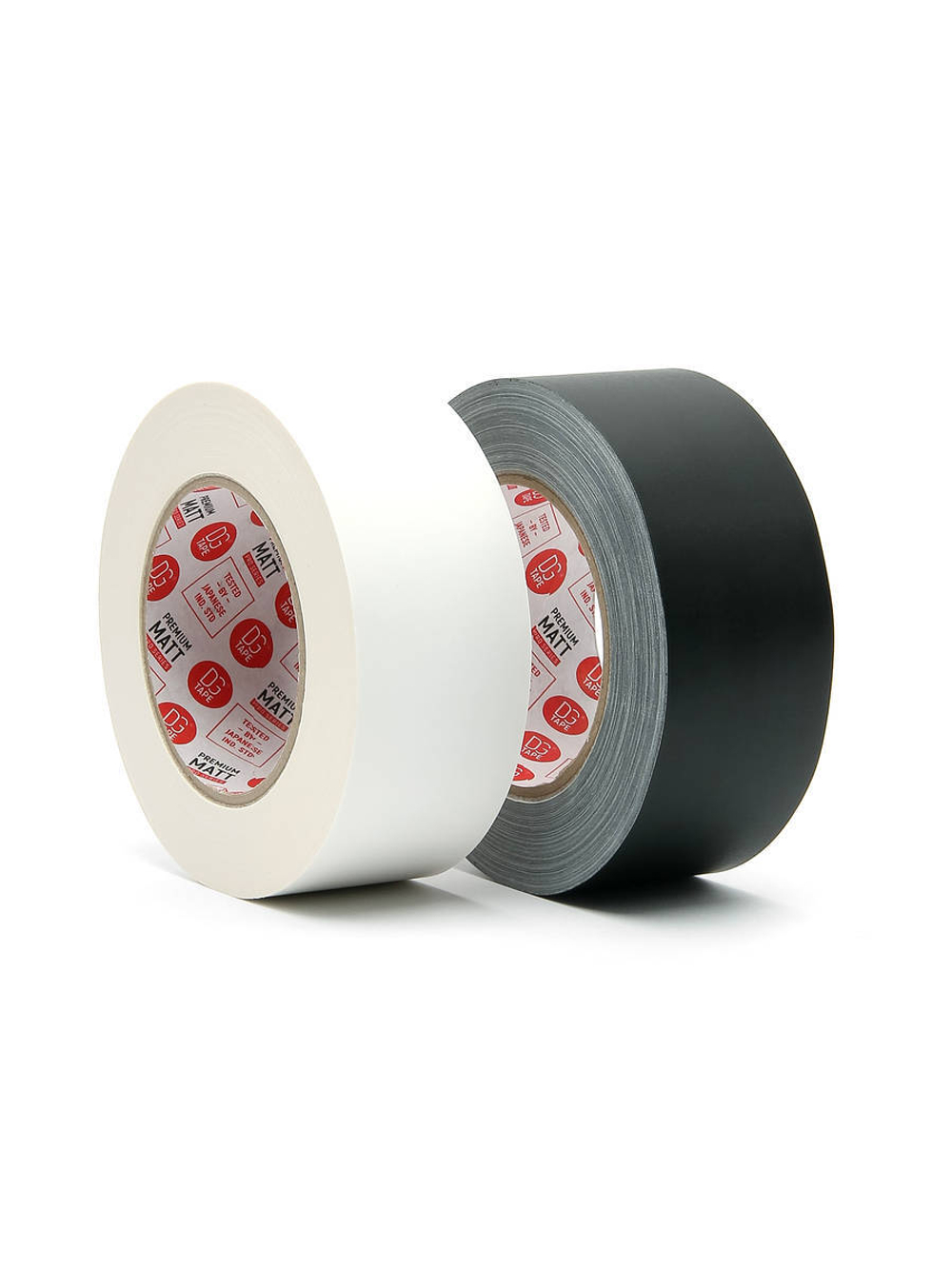 Супер Клейкая! Супер Матовая прочная лента на тканевой основе 145MESH - Gaffer Tape@MATT STRONG - Гаффа тейп 50мм/25м - Белый