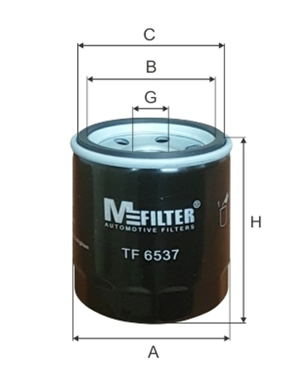 MFILTER - TF6537-MFI - Oil Filter