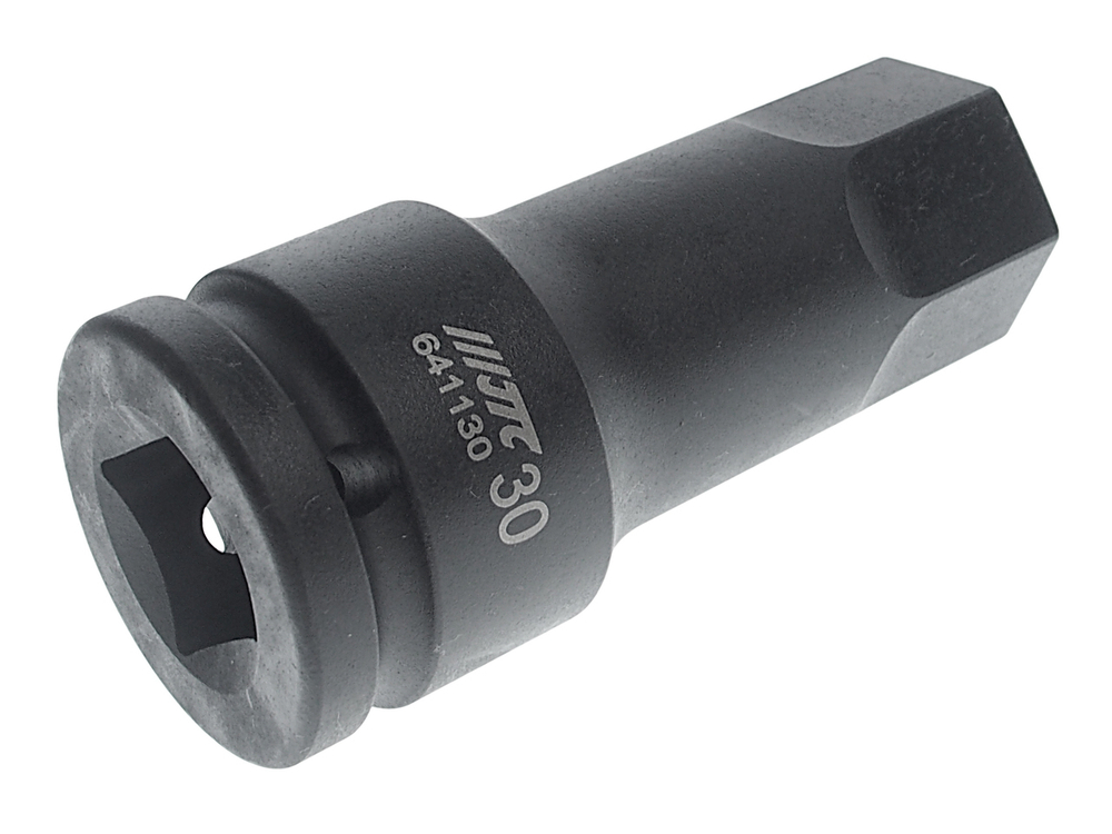 Головка торцевая 3/4" HEX H30 ударная L=100мм JTC