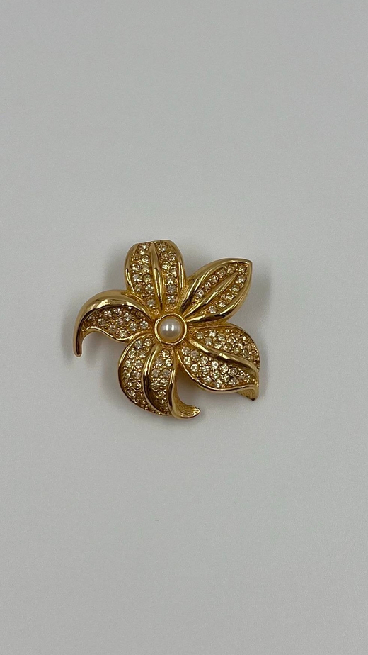 Брошь Цветок Christian Dior