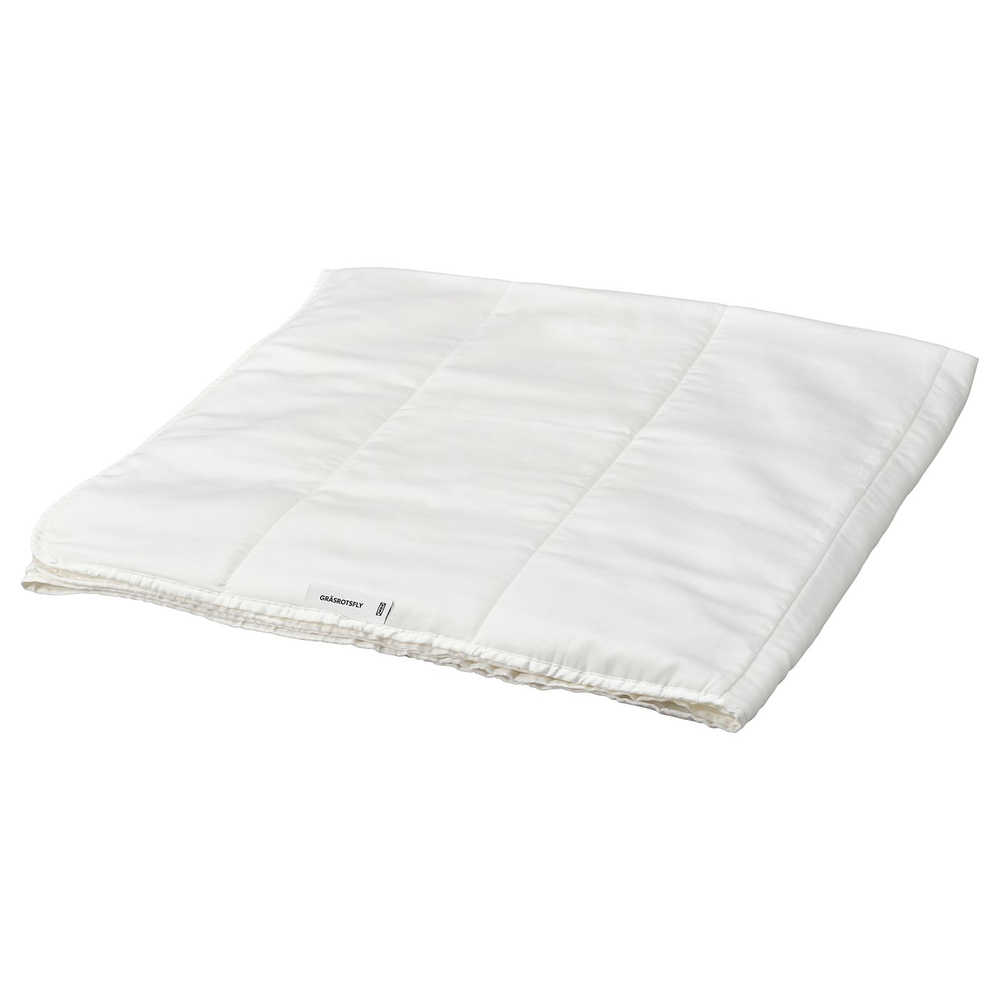 IKEA GRÄSROTSFLY  (ИКЕА ГРЭСРОТСФЛИ)  -  Одеяло охлаждающее 150x200 см - белое