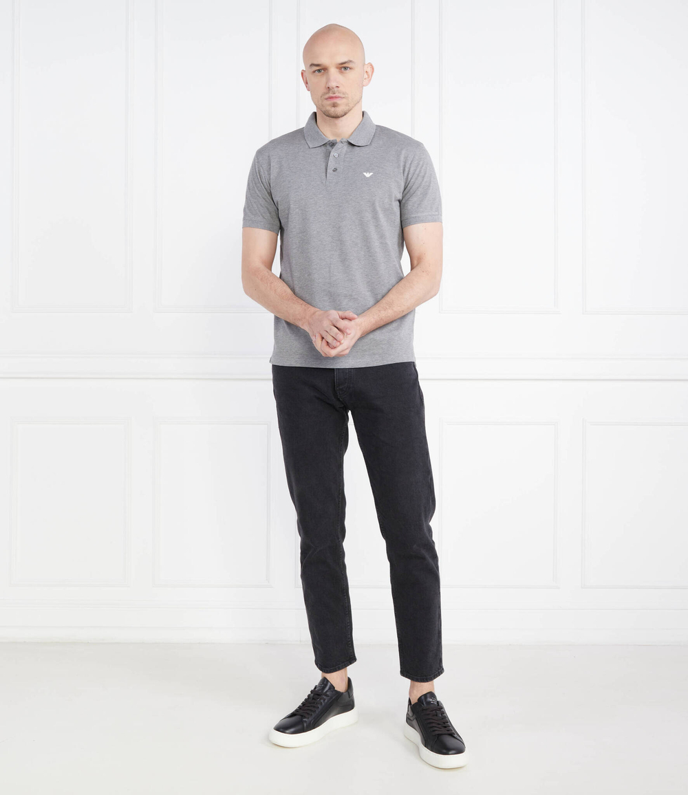 поло Emporio Armani - серый(8N1FQ2 1JTKZ)