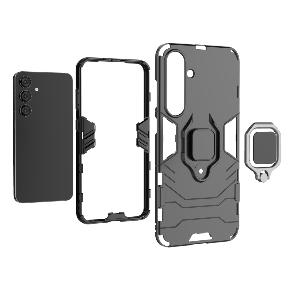 Противоударный чехол с кольцом Panther Case для Samsung Galaxy S25+