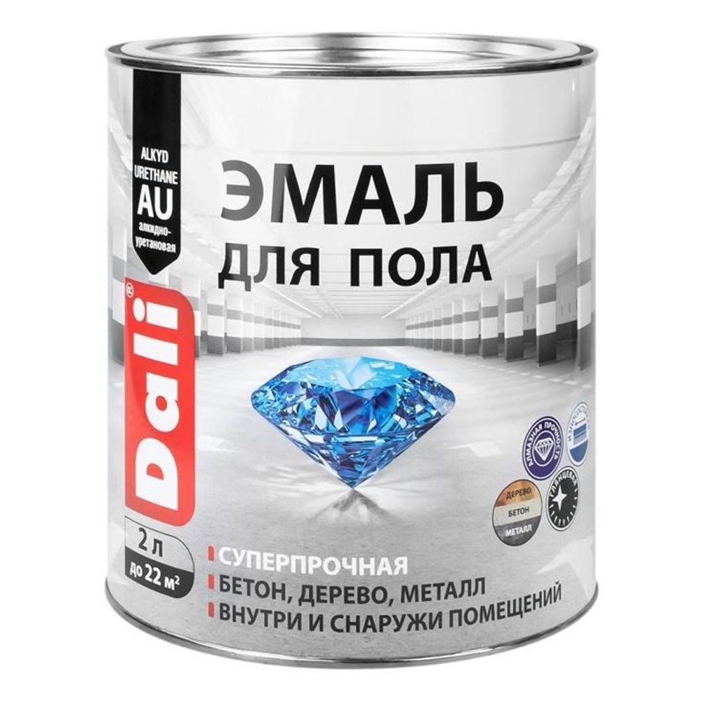 Эмаль д/пола DALI RAL 7032 бежевый 2л (Рогнеда) Эмаль д/пола DALI RAL 7032 бежевый 2л (Рогнеда)