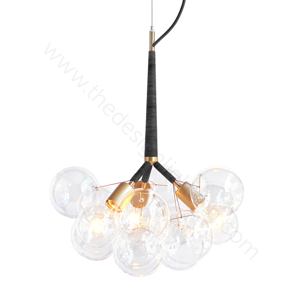 Chandelier   Original Bubble by Pelle (Black)