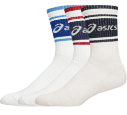 Теннисные носки Asics Logo Crew 3P - разноцветный