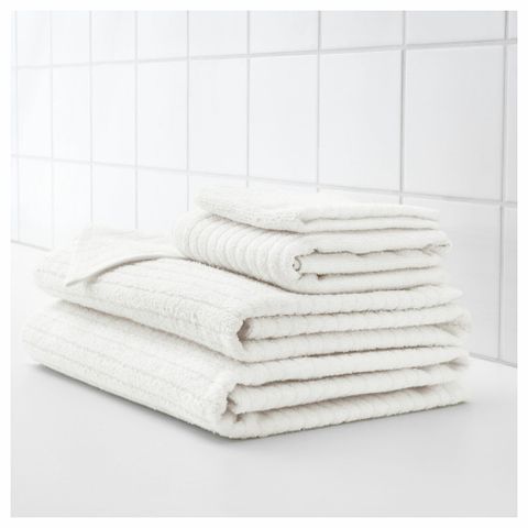 Полотенце IKEA VAGSJON (ВОГШЁН), Белый, 40х70 см