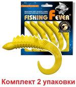 Мягкая приманка твистер FishingFever 6,5cm,2,5g,2 уп по 5 шт