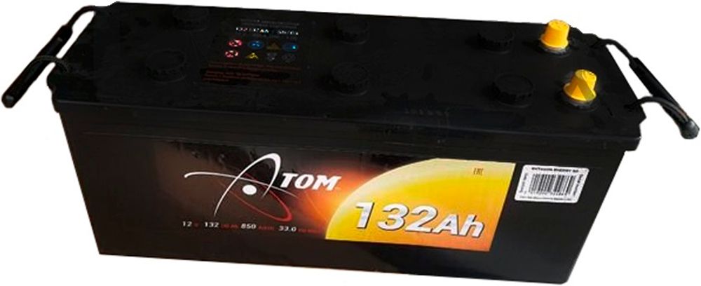 АТОМ 6СТ- 132 аккумулятор АТОМ 6СТ- 132 аккумулятор