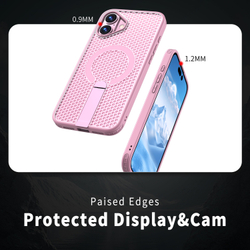 Прозрачный чехол Mesh Pro Magnetic Case для iPhone 16 Plus