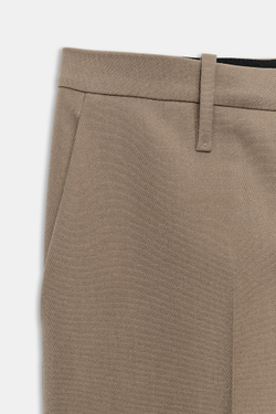 ZARA БРЮКИ С ПОЯСОМ — ZW COLLECTION, КАРАМЕЛЬНЫЙ