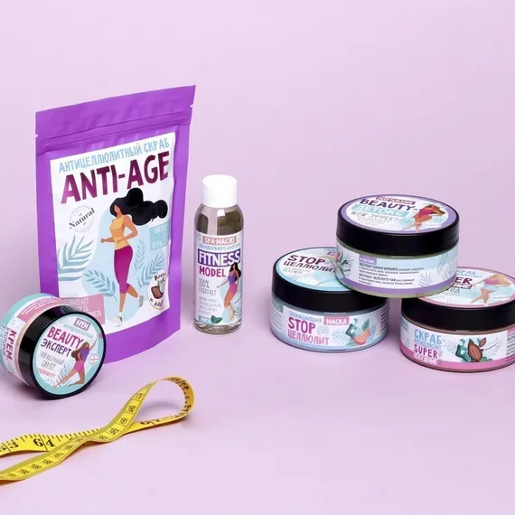 Обертывание антицеллюлитное Body mask Phytosonic для тела "Beauty детокс", банан, 200 мл