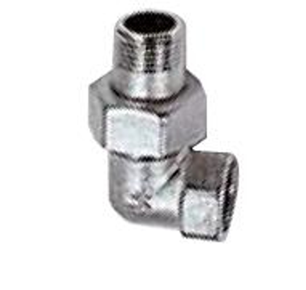 Переходник угловой 90 град 1/2" G2 M/F, ALFA (Италия)