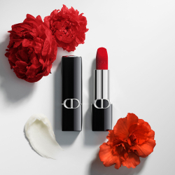DIOR Rouge Dior - Помада для губ с долгим сроком носки, флакон с возможностью пополнения. оттенок 772 Classic RosewoотVelvet, 3 g