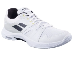 Мужские кроссовки для сквоша/бадминтона Babolat Shadow Team 2 - white/white
