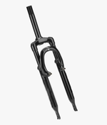 Вилка амортизационная TRIX 27.5"х1-1/8", сталь, пружинно-эластомерная, безрезьбовой, шток 260мм, ход 80мм, Disk и V-br тормоз, матовая черная