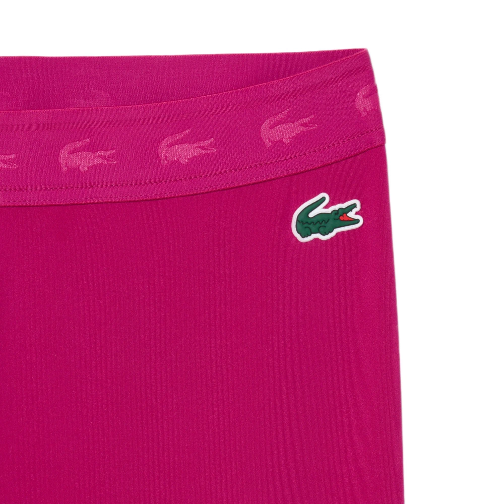 Женские леггинсы Lacoste Ultra Dry Stretch Sport - fuchsia pink