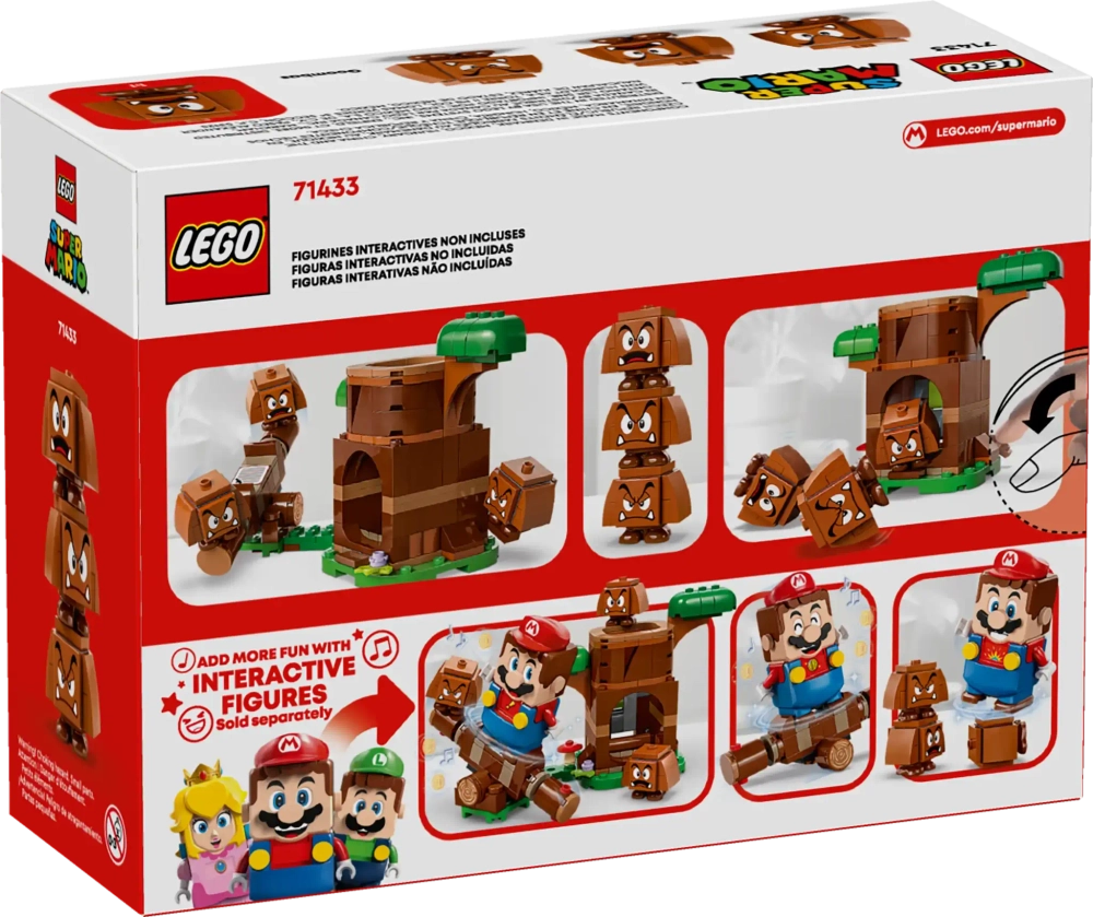 Конструктор LEGO Super Mario 71433 Игровая площадка для Гумбасов