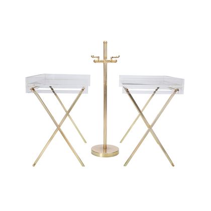 Два стола и подставка Roomers Furniture d060