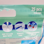 Межзубная нить флоссер Jordan Easy Reach Flosser на держателе с мятным вкусом 25 шт. (Из Финляндии)