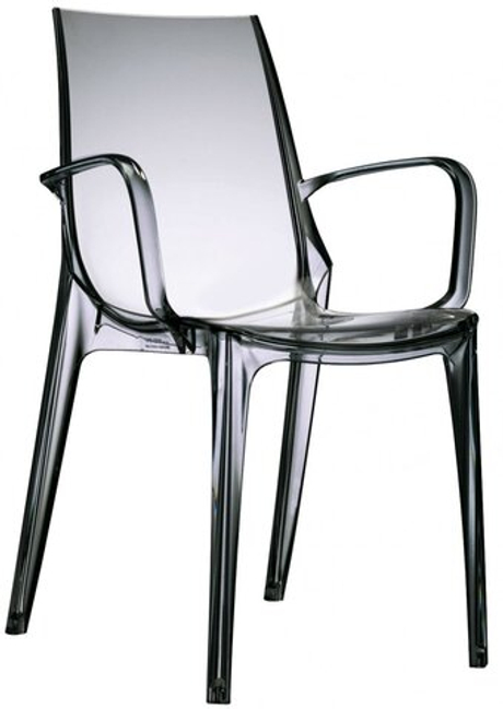 Кресло прозрачное, Scab Design Vanity, дымчатый