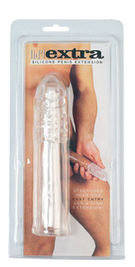 Насадка-удлинитель из прозрачного силикона LIDL EXTRA SILICONE PENIS EXTENSION (Цвет: прозрачный)