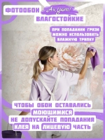 3D Фотообои цветы пионы и штукатурка