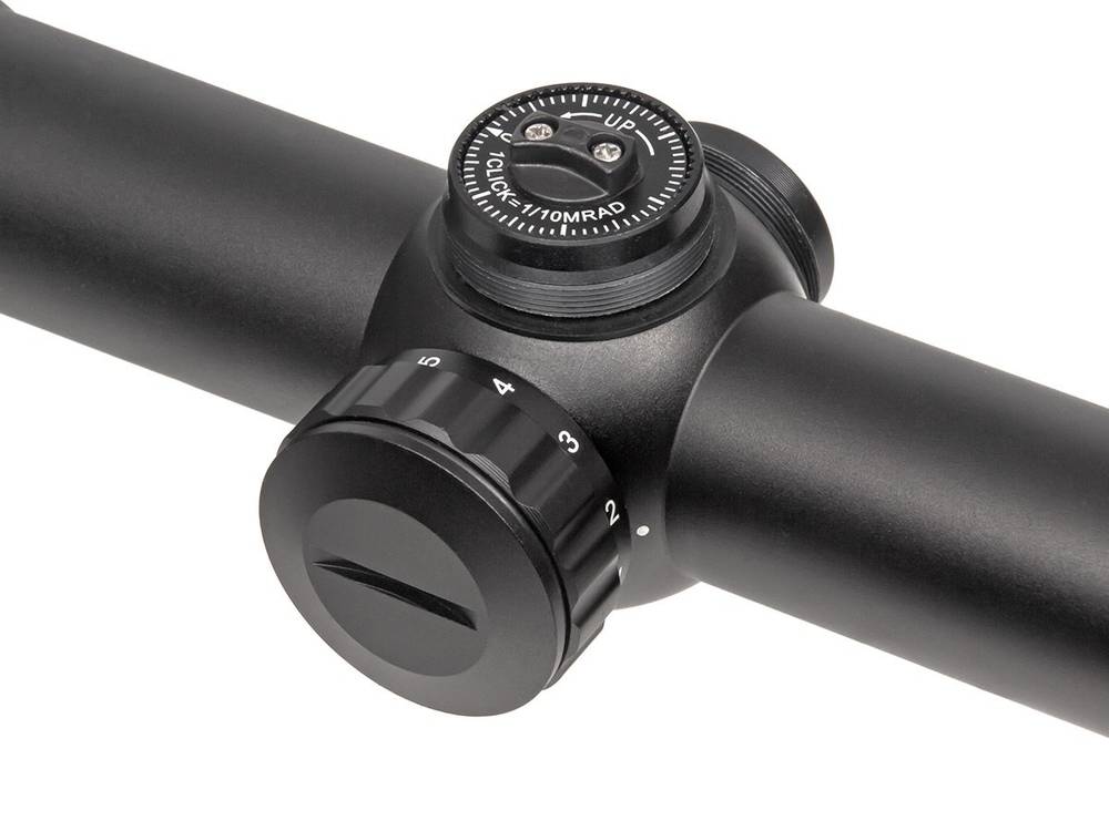 Прицел Gaut Quartz 3-9x50, AO, сетка 32, SFP, подсветка красная, 25.4мм, 0.1 МIL, IPX7, 450г