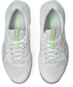 Женские теннисные кроссовки Asics Solution Speed FF 4 Clay - white/morganite