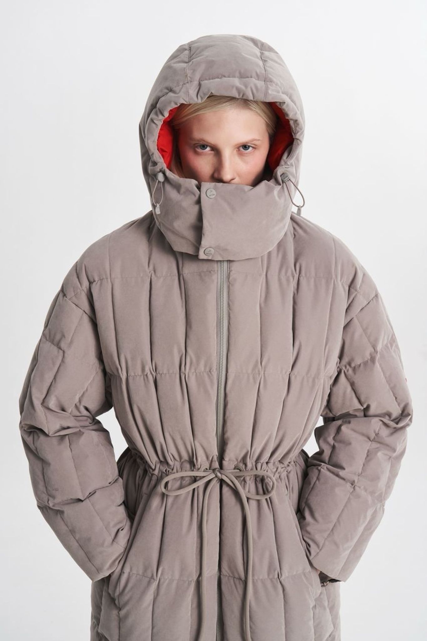 DEMIX X AYTLO GREY PUFF JACKET | Аутло