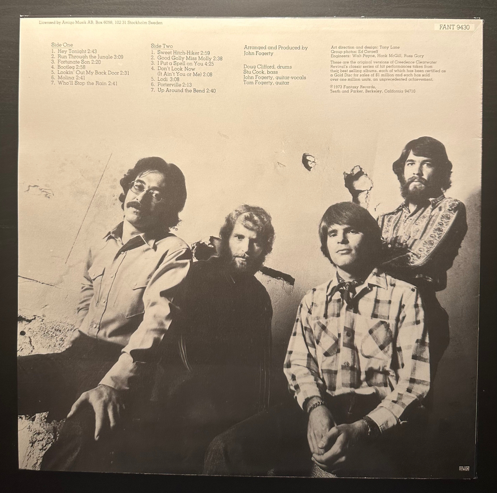 Сreedence Clearwater Revival - More Creedence Gold (Швеция 1973г.)