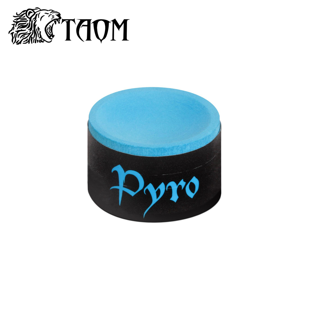 Мел бильярдный "Taom Pyro Chalk" Blue без упаковки 1шт.