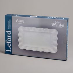 БЛЮДО LEFARD "WAVE" ПРЯМОУГОЛЬНОЕ 36*22,5*3,5 СМ (КОР=12ШТ.)
