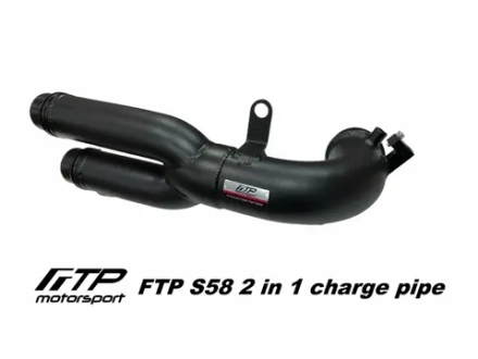 Впускной чардж пайп FTP Motorsport BMW M2/M3/M4 G8x X3M/X4M F9x S58 Aluminum Charge Pipe Upgrade
