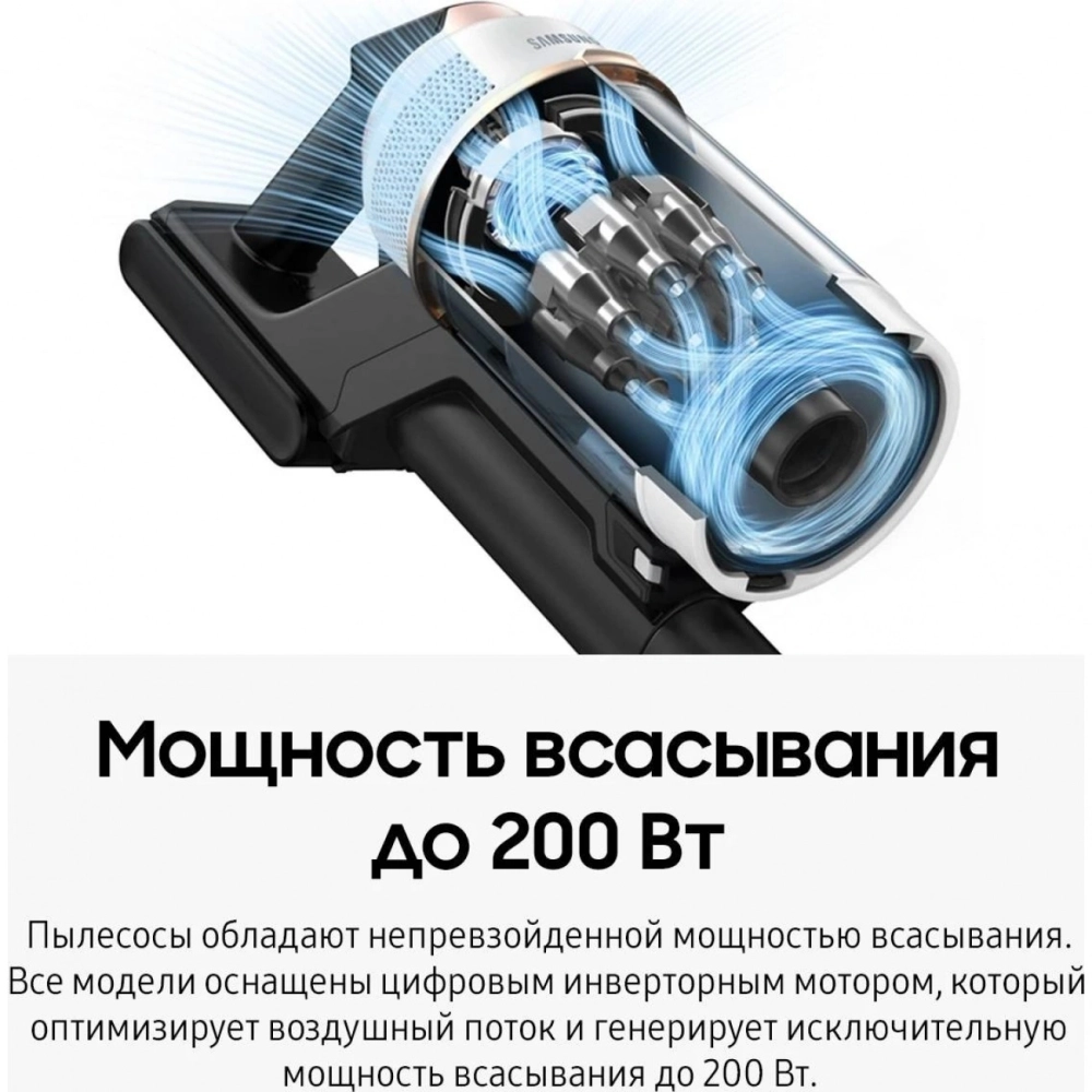 Пылесос беспроводной, моющий Samsung VS20B75ADR5/EV