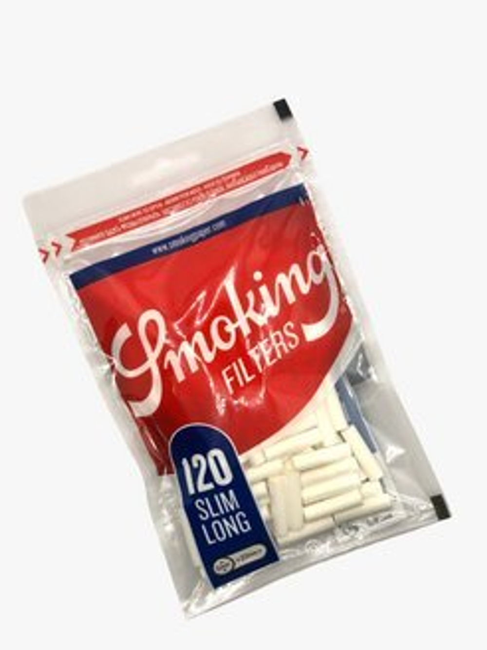 Фильтры для самокруток SMOKING SLIM LONG CLASSIC*120*30 ДЛИННЫЕ 6*22mm