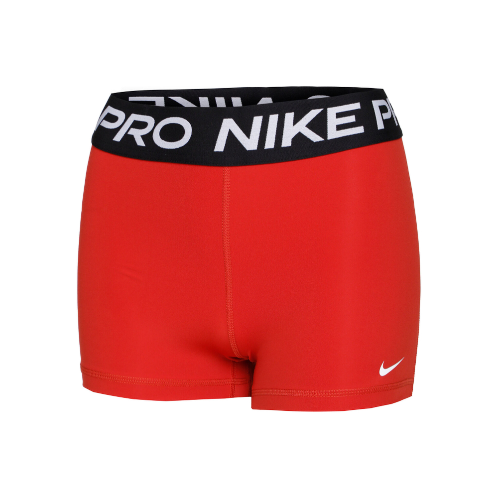 Женские теннисные шорты Nike Pro Shorts Women - Red, Black