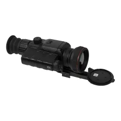 Прицел тепловизионный EATECH SR650 (Guide TR650) x2.8-22.4, 640x480, D50 - вид сбоку слева на кронштейне