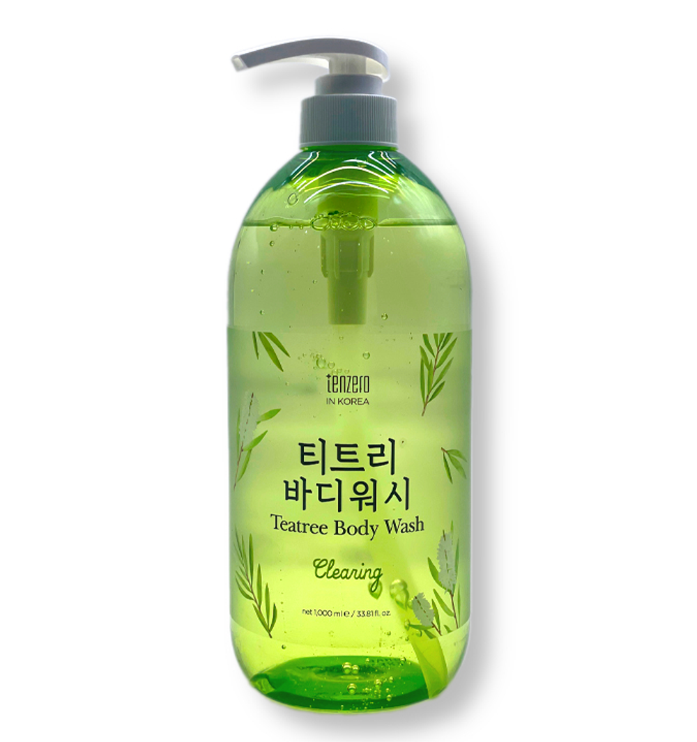 Гель для душа с экстрактом чайного дерева TENZERO Clearing Teatree Body Wash 1000 мл