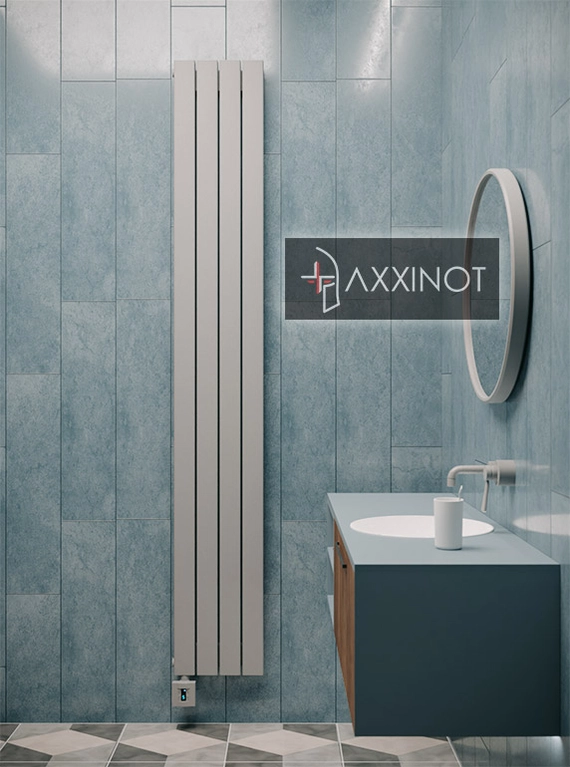 Axxinot Adero VE 1500 - вертикальный электрический трубчатый радиатор высотой 1500 мм, палитра RAL