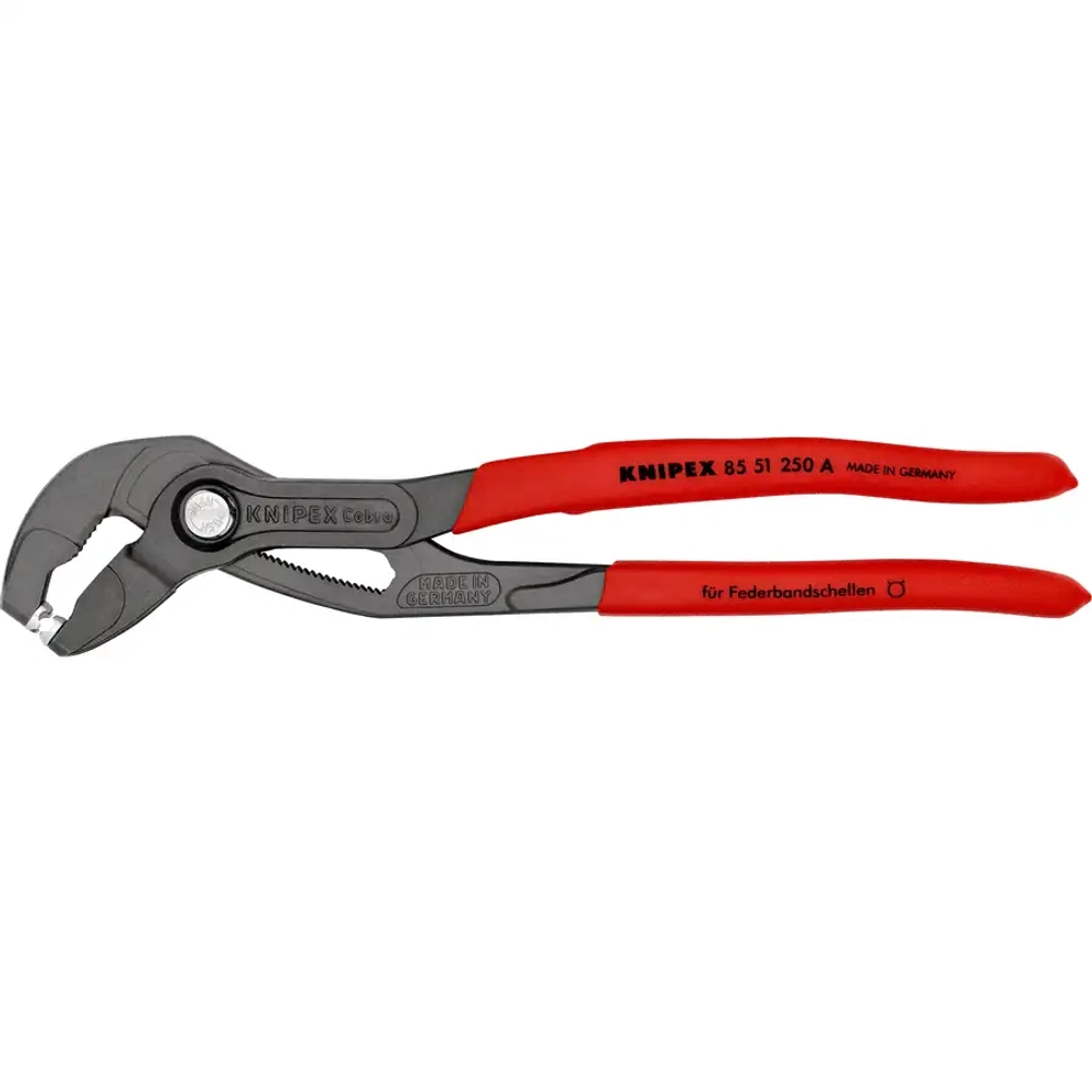 Щипцы для пружинных хомутов черненая 250 мм Knipex 85 51 250 A