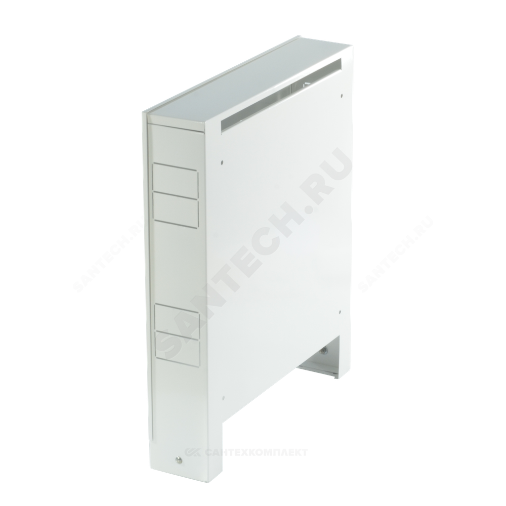 Шкаф коллекторный наружный сталь ШРН-7 1300х118х652-715мм RAL 9016 (Белый) Wester 0-32-1070