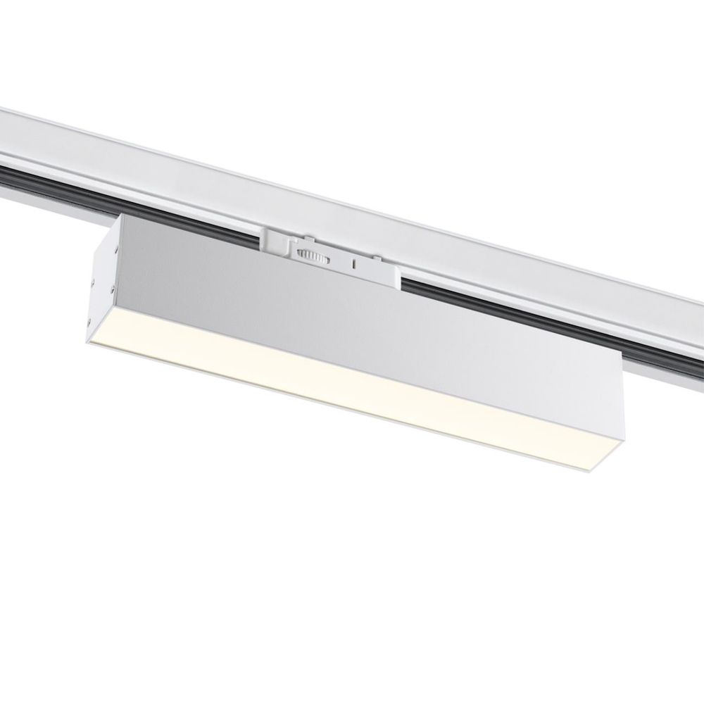 358854 PORT NT22 262 белый Светильник трехфазный трековый светодиодный IP20 LED 4000K 18W 220V ITER