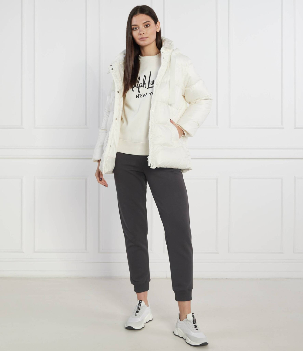 пуховая куртка lalla Marella SPORT - кремовый(34860529)