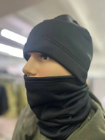 ШАРФ ТРУБА ФЛИС/ЧЕРНЫЙ