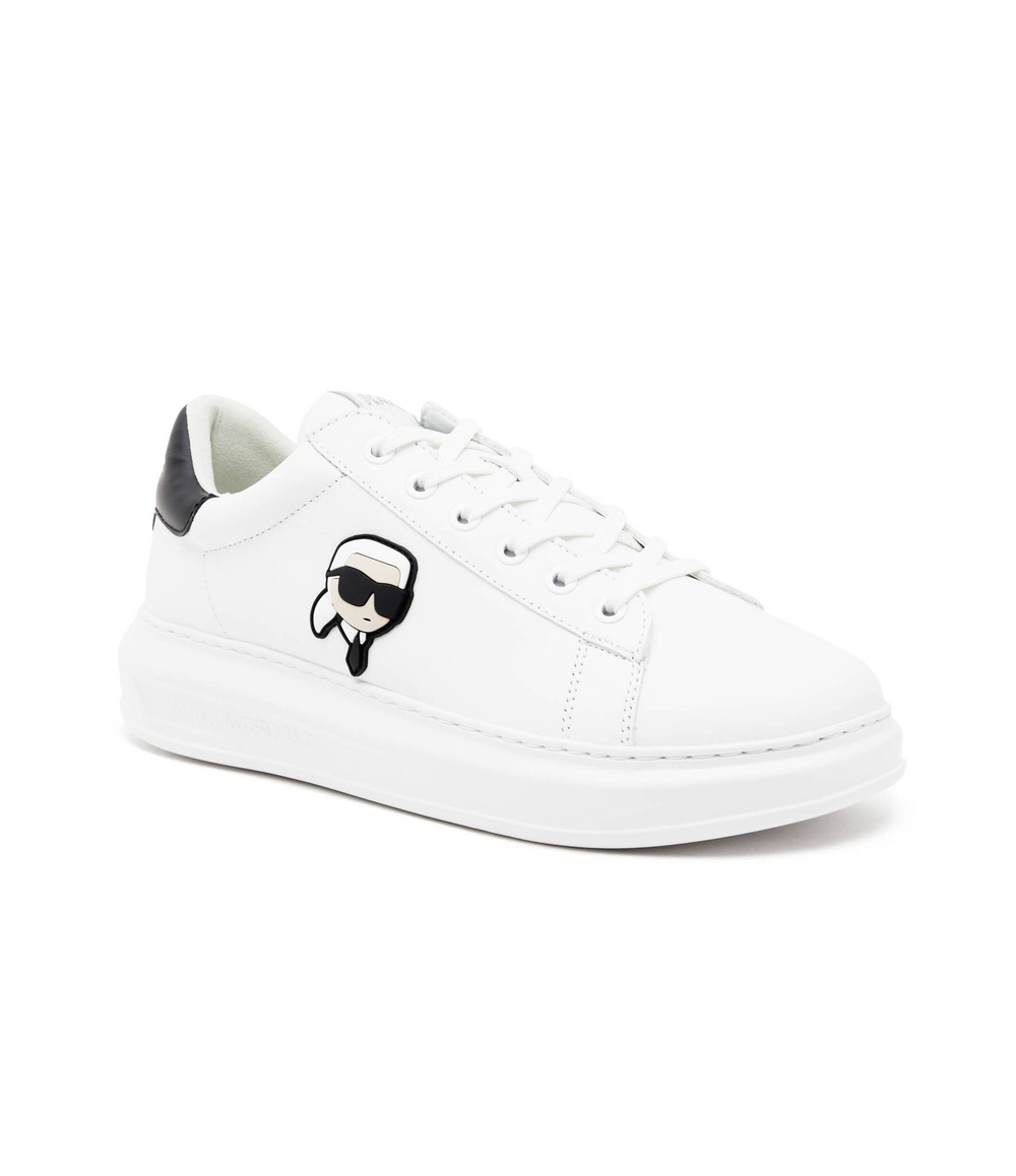 Кожаные кроссовки kapri karl nft lo lace Karl Lagerfeld - белый(KL52530N)